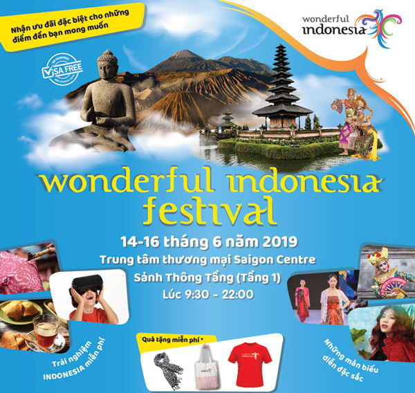 Lễ hội 'Wonderful Indonesia 2019' tại Việt Nam