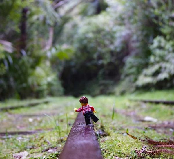 Vẻ đẹp của New Zealand trên hành trình của 'phượt thủ Lego'