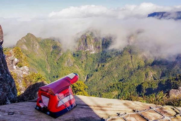 Vẻ đẹp của New Zealand trên hành trình của 'phượt thủ Lego'