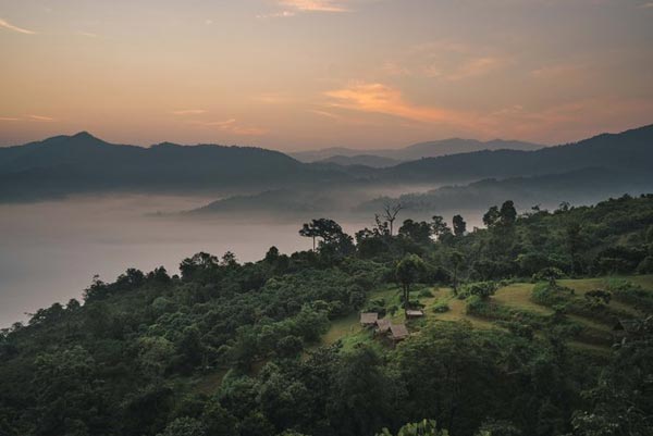 Quán cà phê cao hơn mây ở Thái Lan