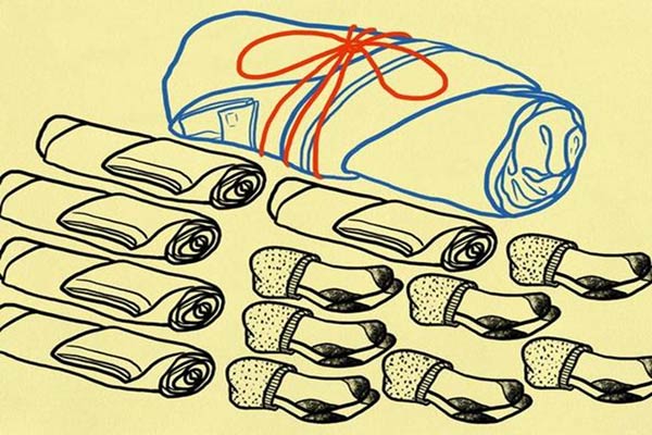 Tuyệt chiêu xếp hành lý kiểu nhà binh gọn gàng cho chuyến du lịch
