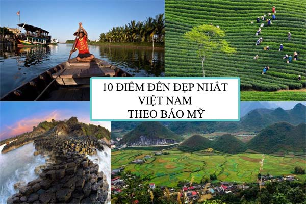 10 điểm đến đẹp nhất Việt Nam theo báo Mỹ