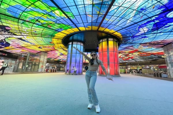 Nhà Ga Formosa Boulevard Cao Hùng – Mái Vòm Ánh Sáng Đẹp Nhất Đài Loan