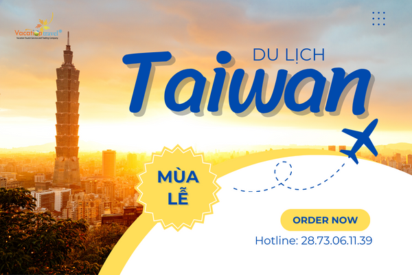 Tour du lịch Đài Loan 5 ngày 4 đêm dịp lễ giá siêu hời
