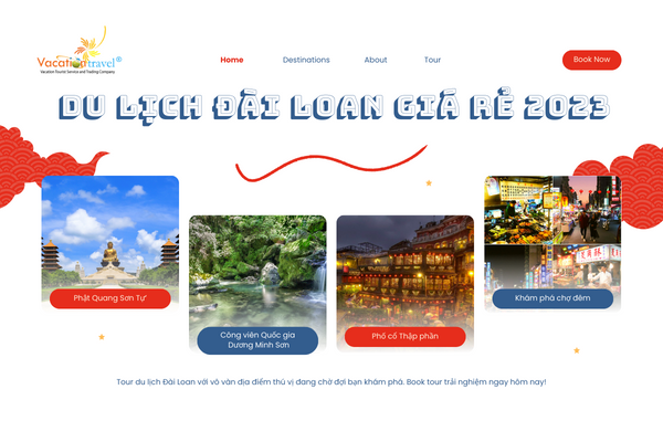 Tour du lịch Đài Loan giá rẻ ĐÀI BẮC – ĐÀI TRUNG – CAO HÙNG