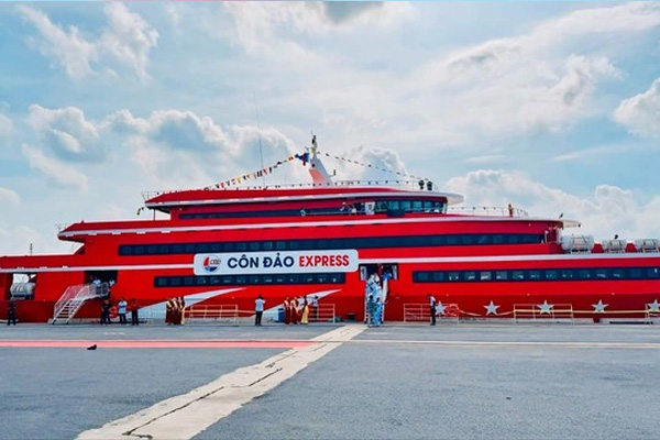 Siêu Tàu Cao Tốc Sức Chứa Hơn 1.000 Khách Quay Trở Lại Tuyến TP.HCM - Côn Đảo