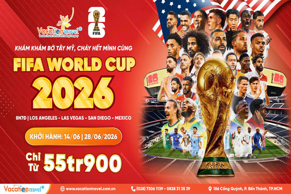SoFi Stadium World Cup 2026 – Bùng Nổ Trận Mở Màn Đội Chủ Nhà Mỹ | Book Tour Mỹ Xem World Cup 2026
