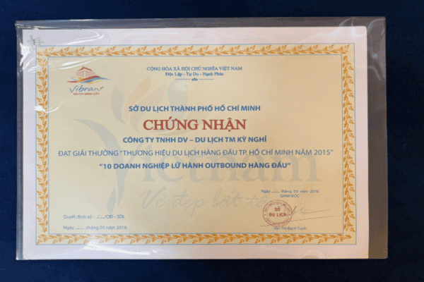 VACATION TRAVEL – Top 10 Lữ Hành Outbound Tiên Phong Từ Năm 2015
