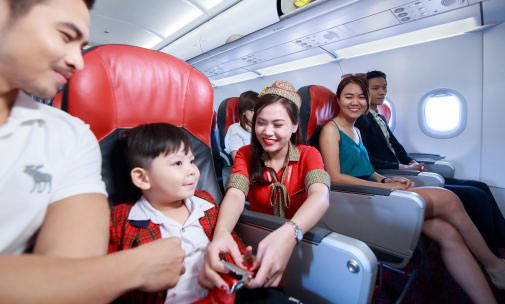 Vietjet mở bán 1 triệu vé 0 đồng từ ngày 25/4/2017 - 31/12/2017