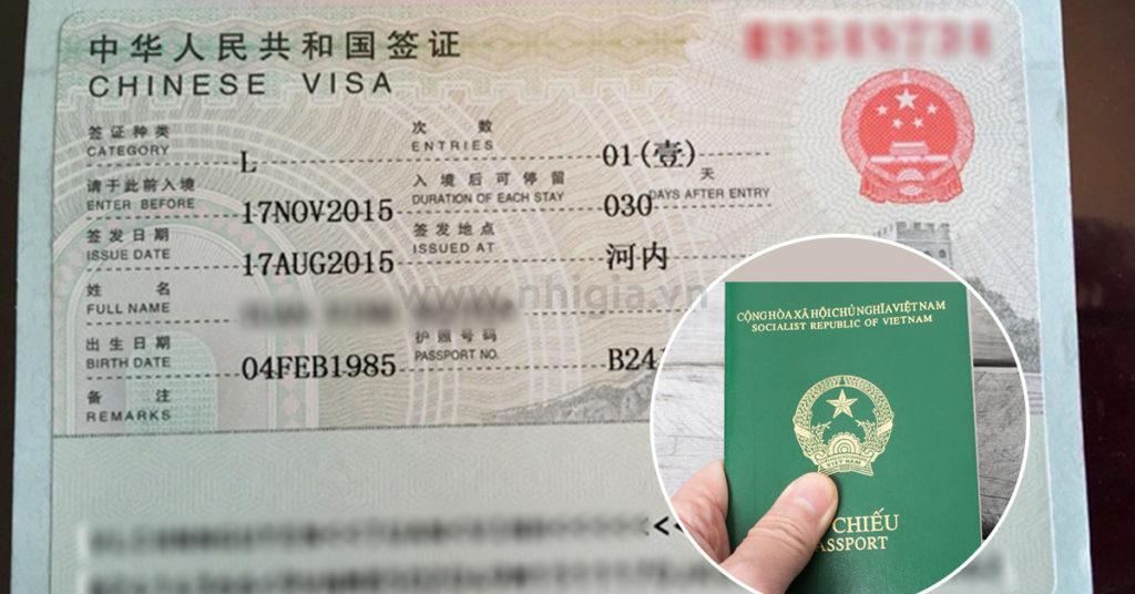 Dịch vụ làm visa trung quốc